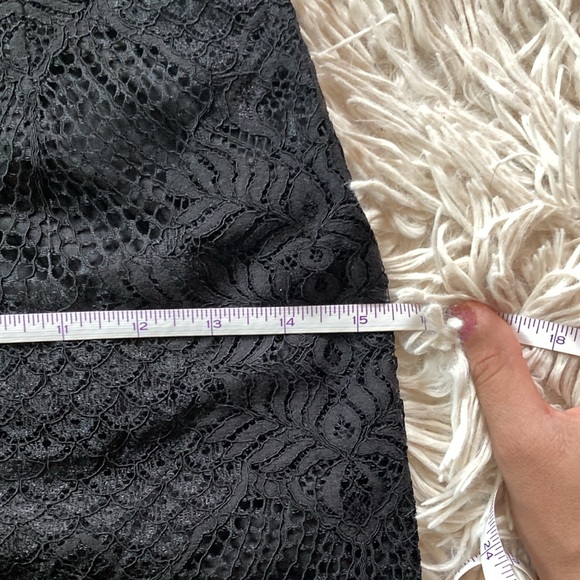 Lulus black lace dress size XS  - NWOT - Picture 6 of 11